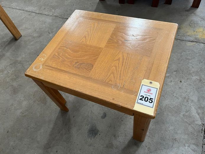 Wooden table