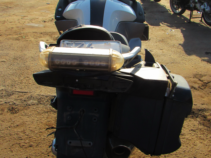 2015 White BMW R 1200 RT