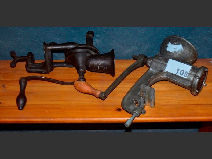 VINTAGE MINCER & COFFEE GRINDER