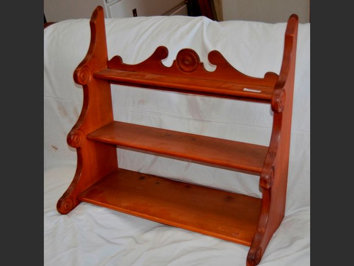 YELLOWWOOD 3-TIER WALL MOUNT SPICE RACK, 62 x 28 x 58cm