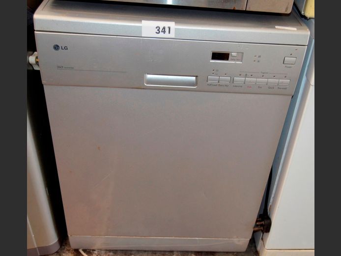 LG 3-IN-1 METALLIC FINISH DISHWASHER [Switches on, untested furter]