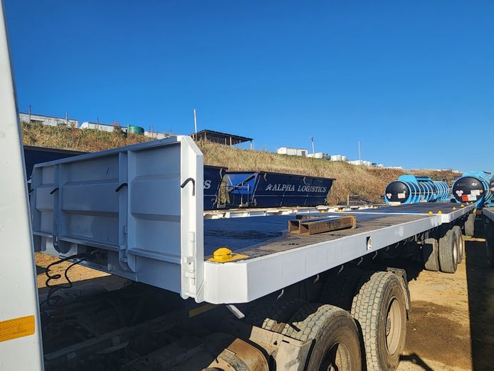 2022 MOTOR TRAIL TANDEM TANDEM SUPERLINK FLATDECK GRANITE SPEC TRAILER SET