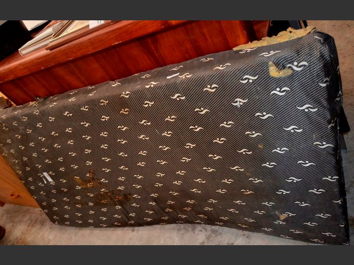 SINGLE MATTRESS [torn]