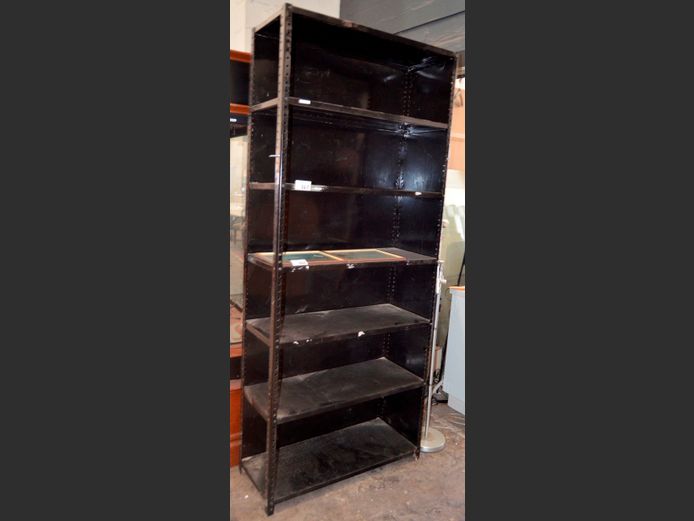 MECCANO 6-TIER SHELF, 92 x 39 x 218cm