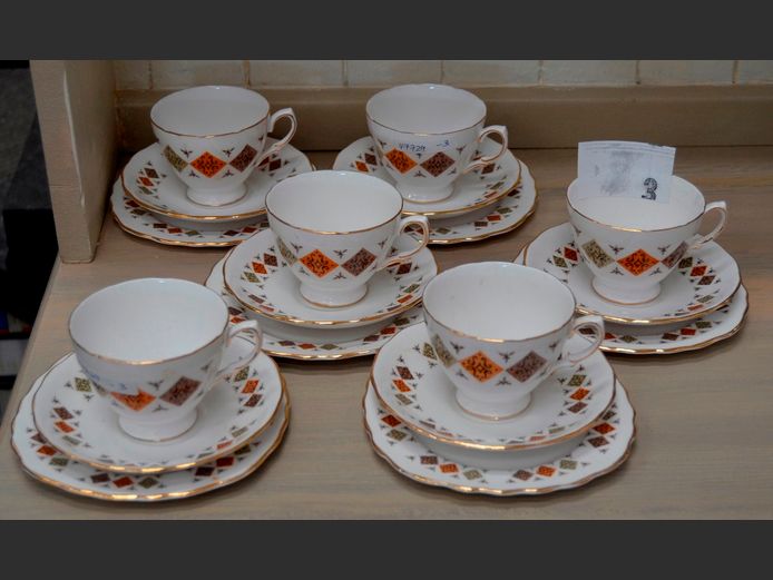 COLCLOUGH SET OF 6 TRIOS