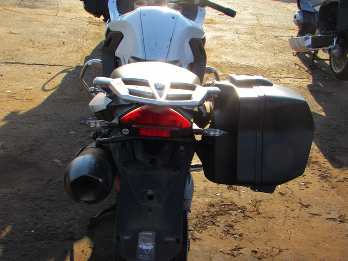 2015 White BMW F 800 GT