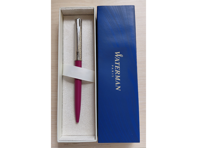 WATERMAN ALLURE DELUXE PINK BALLPOINT PEN