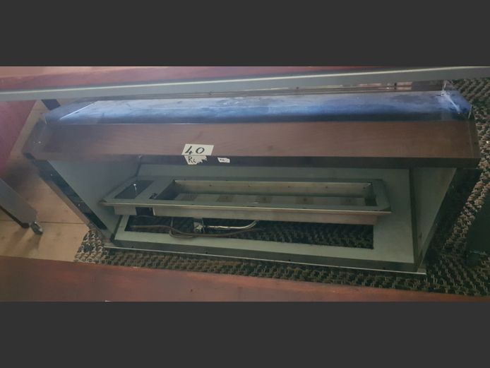 STAINLESS STEEL INDOOR GAS FIREPLACE