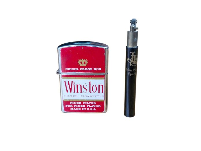 Vintage Winston & John Player Special Lighters
