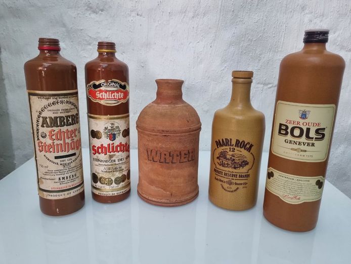 Antique & Vintage Stoneware Bottle Collection