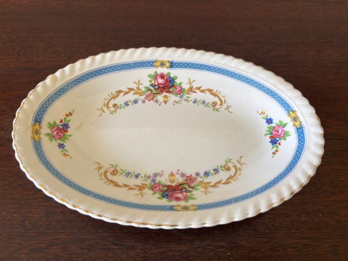 Old English Oval Plate 