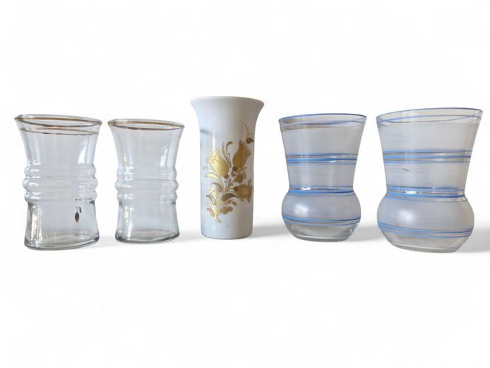 Mid-Century Rosenthal Vase & Vintage Glass Vases