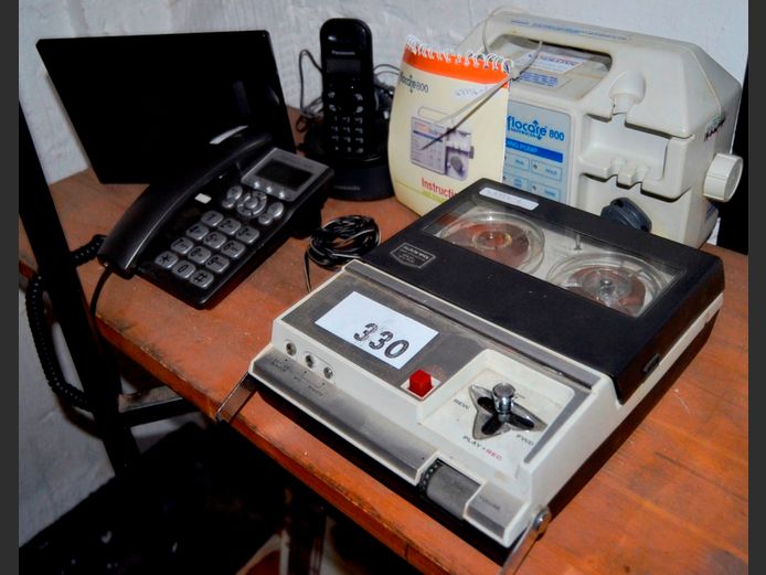 DIGITAL PHOTO FRAME, FLOCARE FEEDING PUMP, TAPE RECORDER, etc [Untested]