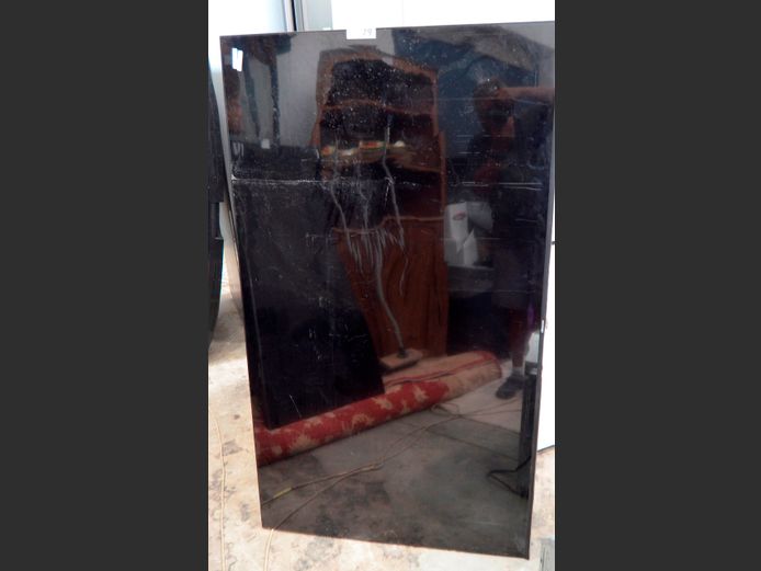 HISENSE 65" L.E.D. TV [Switches on, untested further, screen cracked] ### LICENCE PLEASE ###