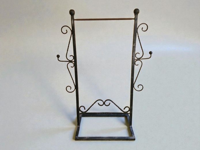 Vintage Wrought Iron Towel Rail