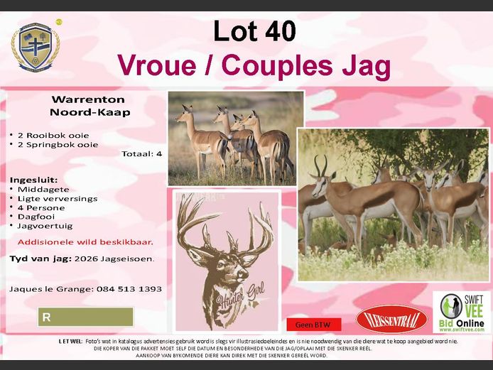 Vroue / Couples Jag