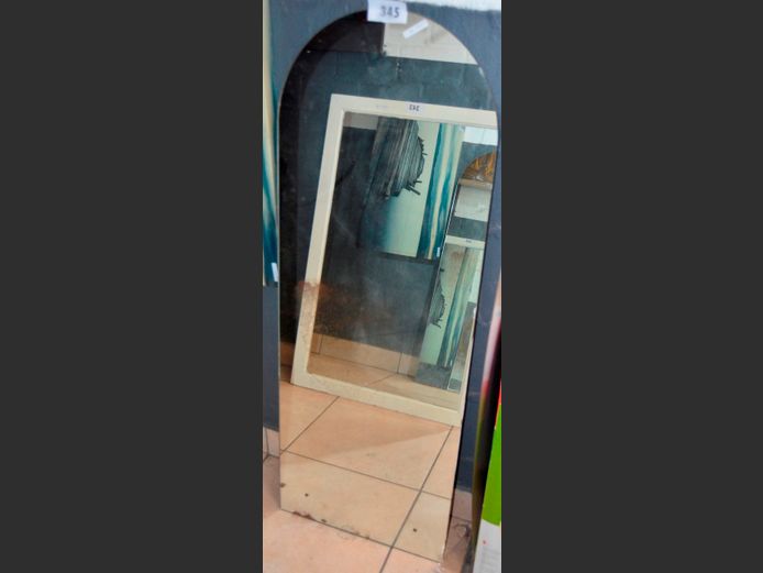 UNFRAMED MIRROR, 120 x 44cm