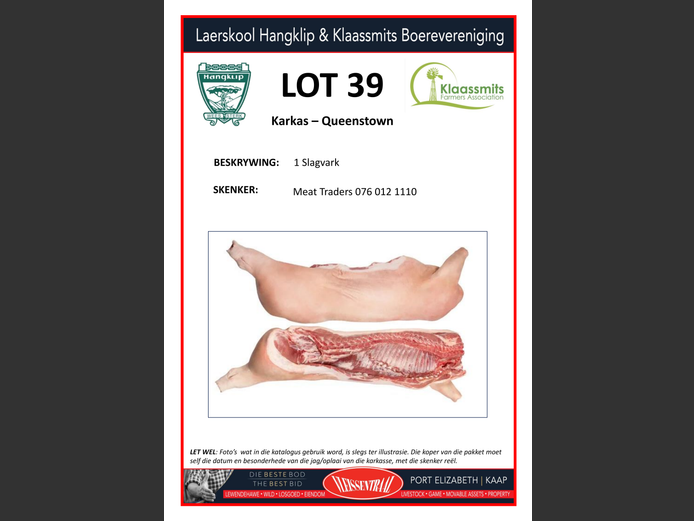 Karkas Jag Pakket | Meat Traders