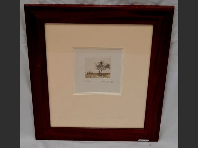 BRAAM KRUGER "TUMI" SIGNED, DATED & NUMBERED 31/180, 10 x 9cm