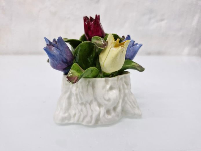 Vintage Aynsley "May Tulip" Fine Bone China Figurine