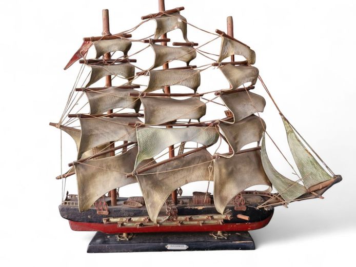 Vintage Buccaneer Ship Model