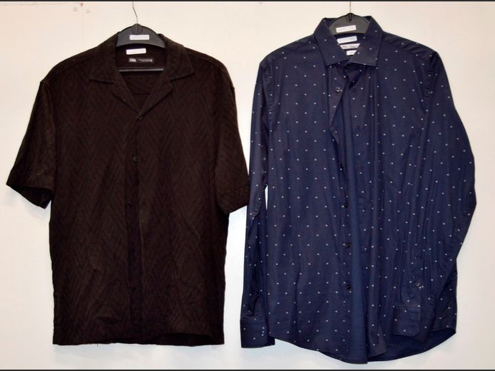 ZARA: 2 x MEN'S SHIRTS [Small & Medium]