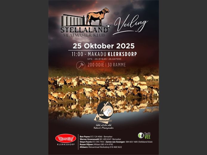 STELLALAND MEATMASTER KLUB VEILING