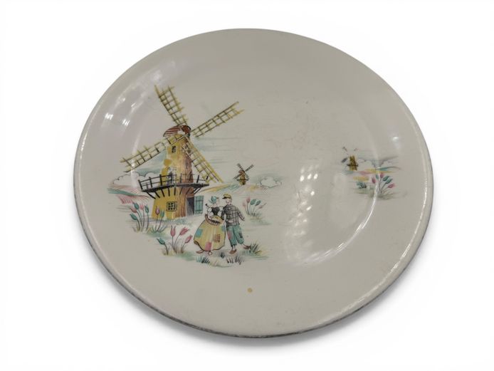 Alfred Meakin “Little Dutch Mill” Serving Plate – England