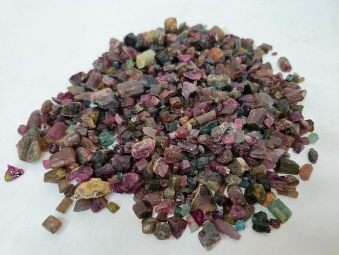 Lot of Mixed Uncut Natural Gemstones
