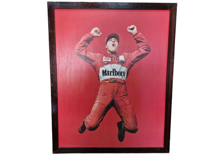 Michael Schumacher Formula 1 Framed Print