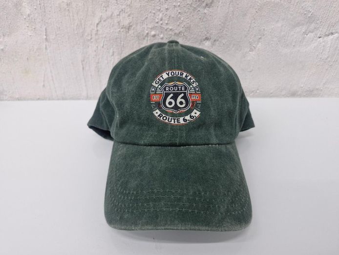 Vintage Style Route 66 Graphic Cap (Brand New)