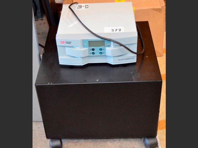 CHADHU POWER SOLAR HYBRID U.P.S. POWER PACK [Switches on, untested further, condition of battery unknown]