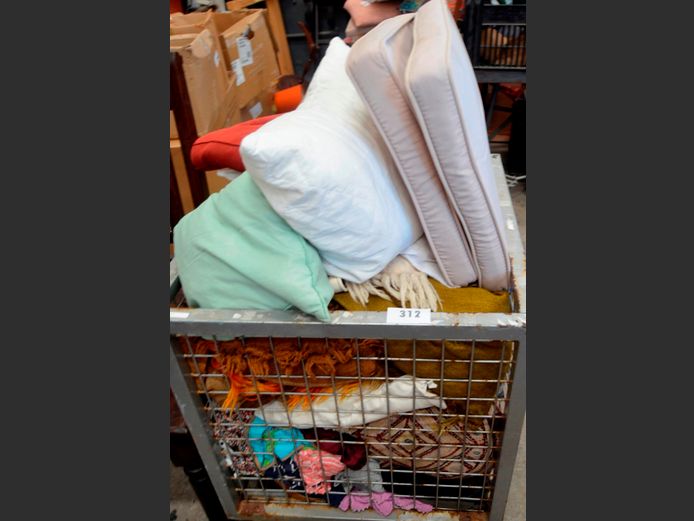 SCATTER CUSHIONS, PILLOWS, BLANKETS, etc [Excl. Bin]