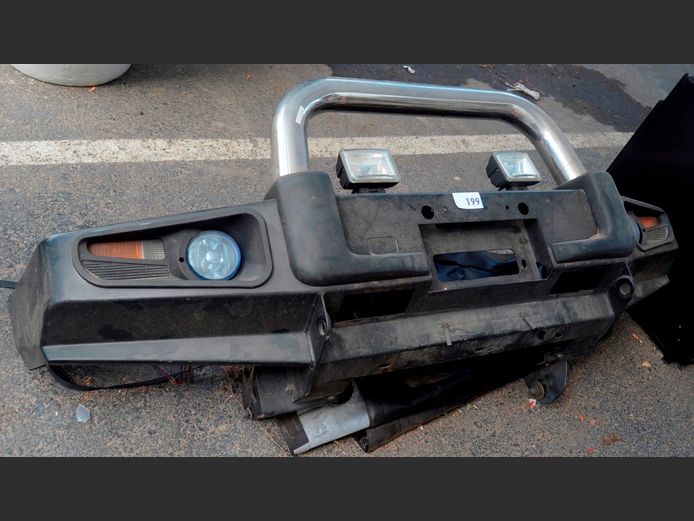 ARB TYPE BUMPER FOR ISUZU KB SERIES PLUS SPARE WHEEL COVER & TONNO COVER