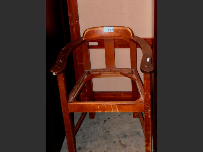 OAK BENTWOOD BOSUN'S ARMCHAIR [No seat]