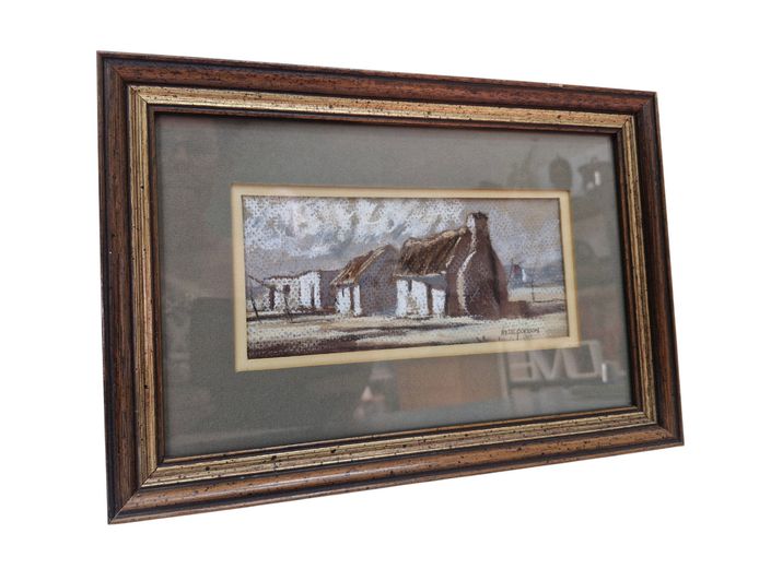 Late 20th-Century Marc Poisson Cape Cottage Landscape