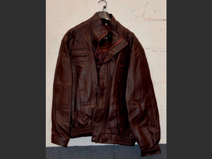 LLD BROWN LEATHER MEN'S JACKET