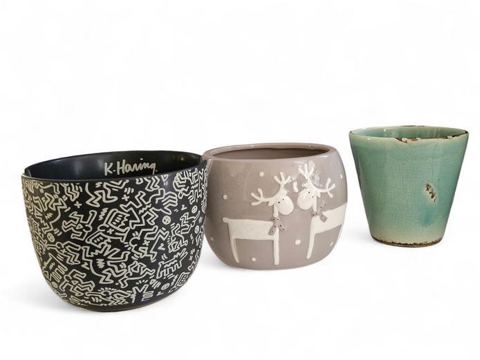 Various Ceramic Planters