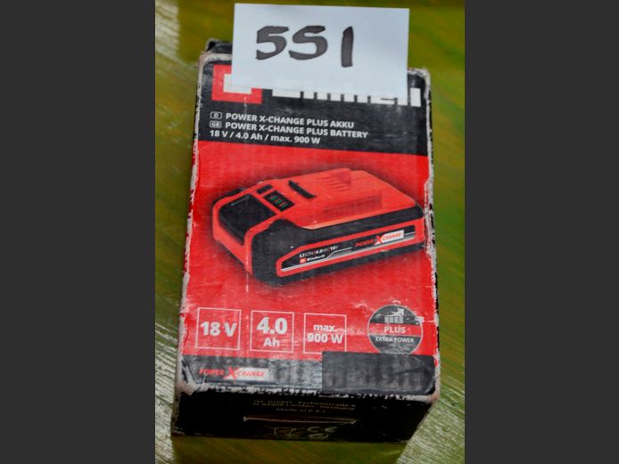 EINHELL 18V, 4.0 Ah POWER-X-CHANGE PLUS BATTERY ONLY