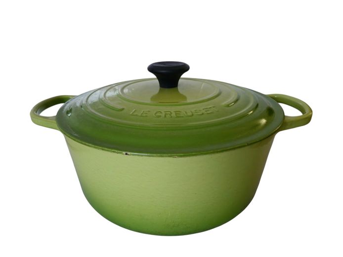 Le Creuset Green Enamelled Cast Iron Dutch Oven No. 28