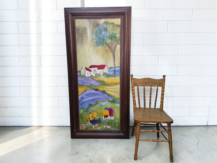 Petro van Graan (SA, 1990's) Large Impressionist Landscape