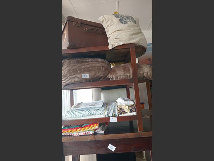 Pillows and bedding