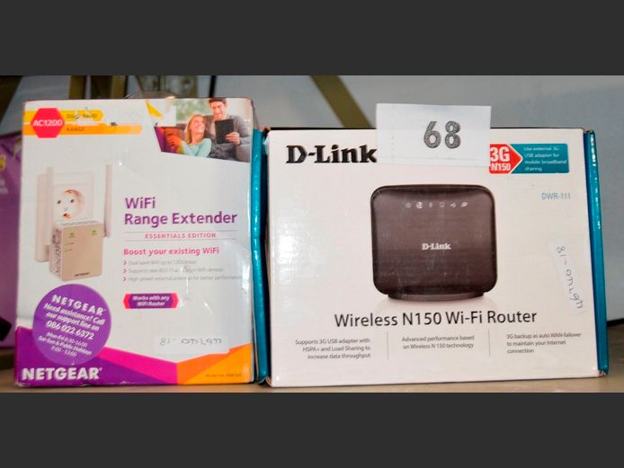 D-LINK WI-FI ROUTER, REPEATER & RANGE EXTENDER [Untested]