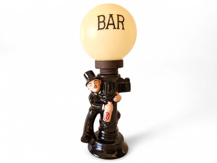 Vintage Charlie Chaplin “Bar” Lamp