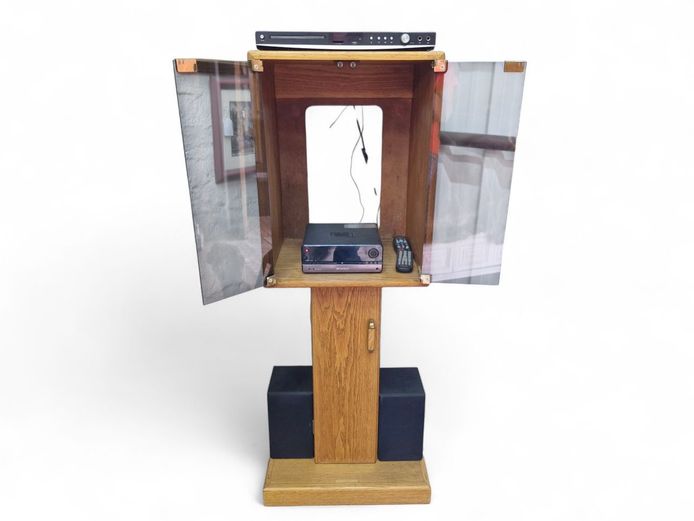 Retro Hifi Stand & Micro Hi-Fi System