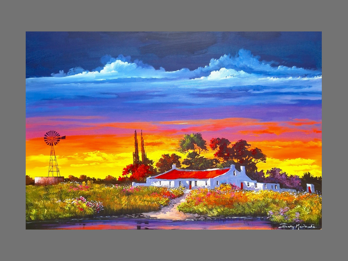 Solly Manthata - (1200mm x 800mm)