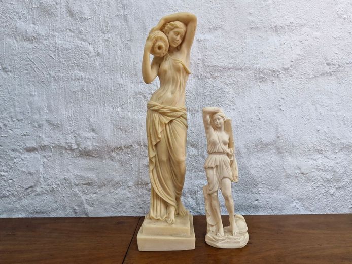 Vintage Italian Resin Statues