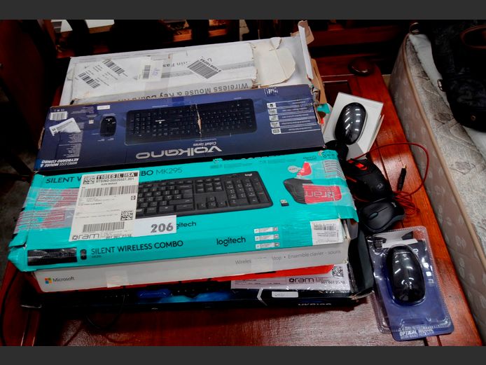 KEYBOARDS, OPTICAL MOUSES, etc [Untested]