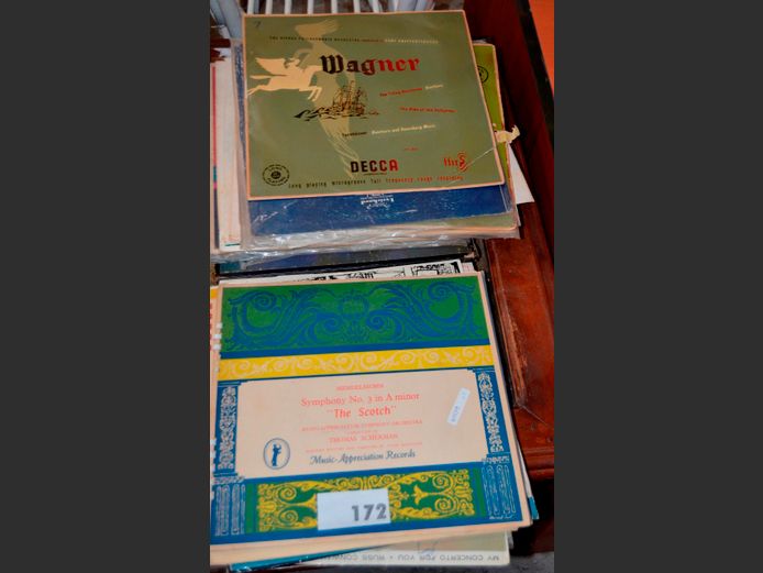 COLLECTION CLASSICAL MUSIC LP RECORDS