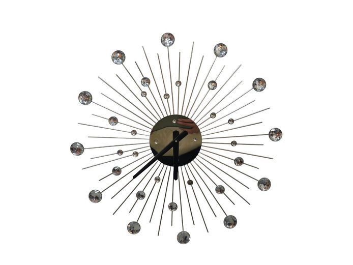 Starburst Crystal Wall Clock